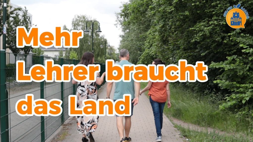 Mehr Lehrer braucht das Land!